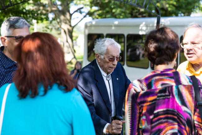 WWII refugees recall arrival in city 75 years ago